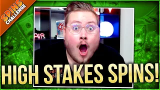 ARE WE ON OUR WAY TO THE HIGHEST STAKES?? PartyPoker Spins Challenge!