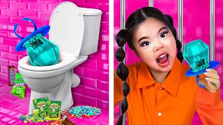 We Sneak Snacks Into Jail | Cool How To Parenting Hacks & Funny Situations by Crafty Hacks