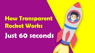 Just 60 seconds | If rockets were transparent