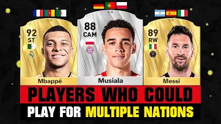 Footballers Who Could Have Played For MULTIPLE NATIONS! 🤯😱 ft. Musiala, Mbappe, Messi…