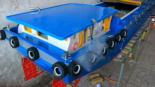 Test Activities Of Homemade Smoke Generators For Model Ships
