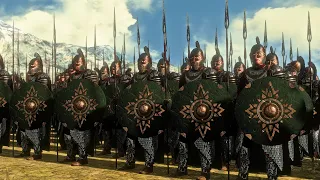 Uruk-Hai Vs Rohan | 17,000 Unit Lord of the Rings Cinematic battle