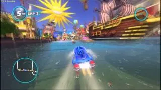 Sonic and All-Stars Racing Transformed (SaASRT) Part 1 - Dragon Cup Race