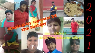 Simple Shiny Superstar Dk 13th Birthday Celebration at his Village  | AKDS Film Industries Official