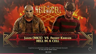 Jason vs Freddy Krueger (1v1)-Hell in a Cell-Wwe 2k20