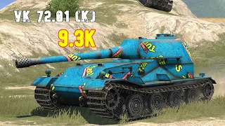 VK 72.01 (K) - 4 Kills • 9,3K DMG • WoT Blitz
