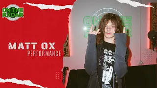 Matt Ox "LOOSESCREW" On The Radar Live Performance