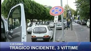 Incidente mortale a Catania