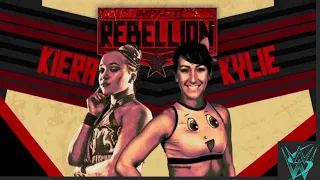 Impact Wrestling Kylie Rae vs. Kiera Hogan!!