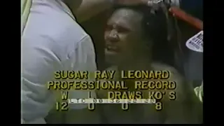 Sugar Ray Leonard vs Dicky Eklund Full Fight