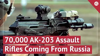 Russia To Provide 70,000 AK-203 Assault Rifles To India Under Recently Signed Defence Deal