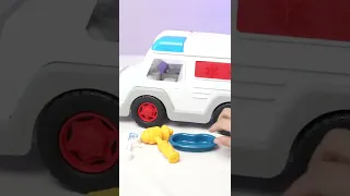 Ambulance car toys🏥🚑!children's doctor👩‍⚕️👨‍⚕️#fyp #toys #toystory #shorts
