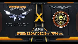 ⏳VALOR V$ COIN AMA WITH KEN SHAMROCK HOSTED BY THE FUTURE LOUNGE DECEMBER 8TH 2021⏳