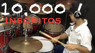 10 Mil Inscritos | Rather Be - Clean Bandit (Pierre Maskaro - Bateria) DRUM COVER - 9 anos