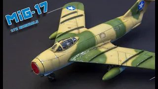 MiG-17 Somalian Air Force 1:72 Az models Full Video Build