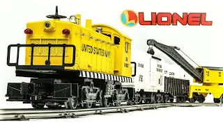 Vintage Lionel O27-Gauge U.S. Navy Electric Model Train Set Unboxing & Review