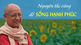 Nguyên tắc vàng để có cuộc sống an vui, hạnh phúc | Thầy Huyền Diệu