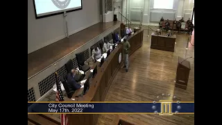 Montgomery City Council Meeting (5/17/22)