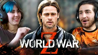 WORLD WAR Z (2013) Movie REACTION | Brad Pitt | Zombie