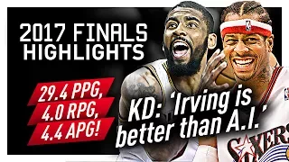 Kyrie Irving Offense Highlights VS Warriors (2017 Finals) - SWEET Handles!