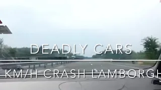 Lamborghini crash on the 330 km/h —330 ile giden lamborghinin feci kazası