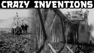 Crazy Soviet Inventions of the 1930s. Airboat & Corded Electric Tractor!