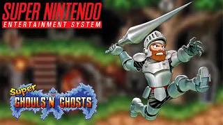 Super Nintendo #10 Um cavaleiro valente em ação - Super Ghouls`n Ghosts