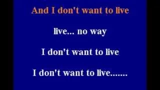 Toni Braxton - I Don't Want To - Karaoke