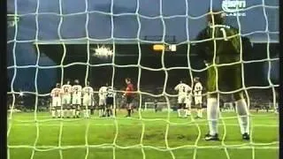 Zanetti Free Kick Argentina v England World Cup 98
