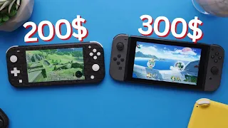 Nintendo Switch vs. Switch Lite: Is the $100 Difference Worth It?