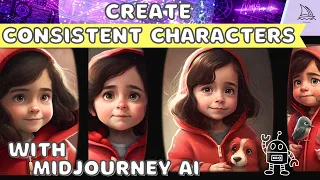 How to Create Consistent Characters in Midjourney - EASY Step by Step AI Tutorial for Amazon KDP