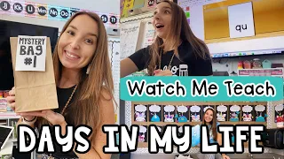 DAYS IN MY TEACHER LIFE || Vlog #2 watch me teach-  engaging lessons, explicit & interactive phonics