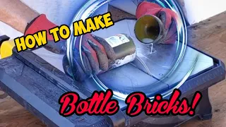 #bottlebricks How to Make Bottle Bricks for Straw Bale Homes | Earthships | Eco Domes