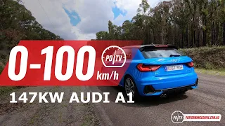 2020 Audi A1 Sportback 40 TFSI 0-100km/h & engine sound