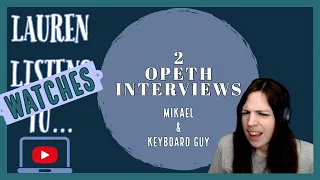 Two in One Opeth Interview Reaction | Mikael Åkerfeldt & Joakim Svalberg, aka Keyboard Guy