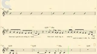 Trumpet - Livin on a Prayer - Bon Jovi - Sheet Music, Chords, & Vocals