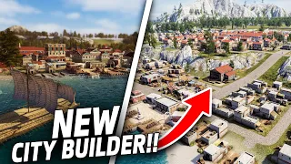 NEW Greek City Builder!! - Builders of Greece - Management Colony Sim