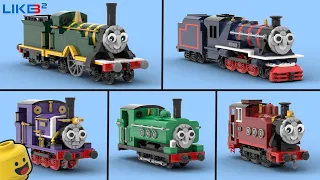 All LEGO Thomas and Friends (T&F): CHARLIE, HANK, ROISE, DUCK, EMILY the Train