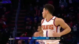 Devin Booker Scores a season high 46 points against the 76ers!!