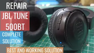 REPAIR  JBL TUNE T450/ 500BT HEADPHONE  COMPLETE PROBLEMES SOLUTION