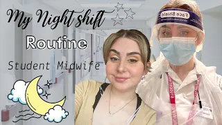 MY NIGHT SHIFT ROUTINE//ANTENATAL AND POSTNATAL WARD- STUDENT MIDWIFE//Sophie Charlson