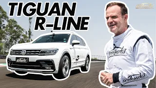 TIGUAN R-LINE NA VOLTA RÁPIDA! Rubens Barrichello acelera o SUV com motor de Golf GTI! VR #218