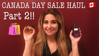 CANADA DAY PERFUME HAUL #2 FROM PERFUMEONLINE.CA | BLIND BUYING DESIGNER, NICHE AND CELEBRITY!