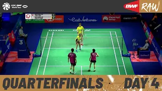 EAST VENTURES Indonesia Open 2022 | Day 4 | Court 3 | Quarterfinals