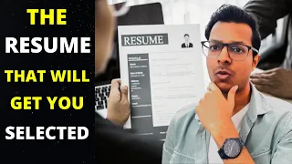 Resume which got me into D.E.Shaw & Co. | Resume Making Tips for Placements | The Best Template