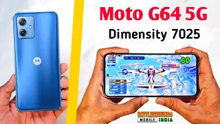 Moto G64 5g Bgmi Test | Moto G64 5g Pubg Test | Moto G64 5g Gaming Test | Motorola G64 5g Bgmi Test