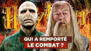 Qui a GAGNÉ le COMBAT entre DUMBLEDORE et VOLDEMORT dans HARRY POTTER ?