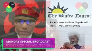 Mazi Nnamdi Kanu Live Broadcast 8/3/2021