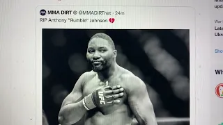 RIP Anthony “Rumble” Johnson