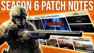 Season 6 Patch Notes & New Weapon Stats (Modern Warfare In Depth)